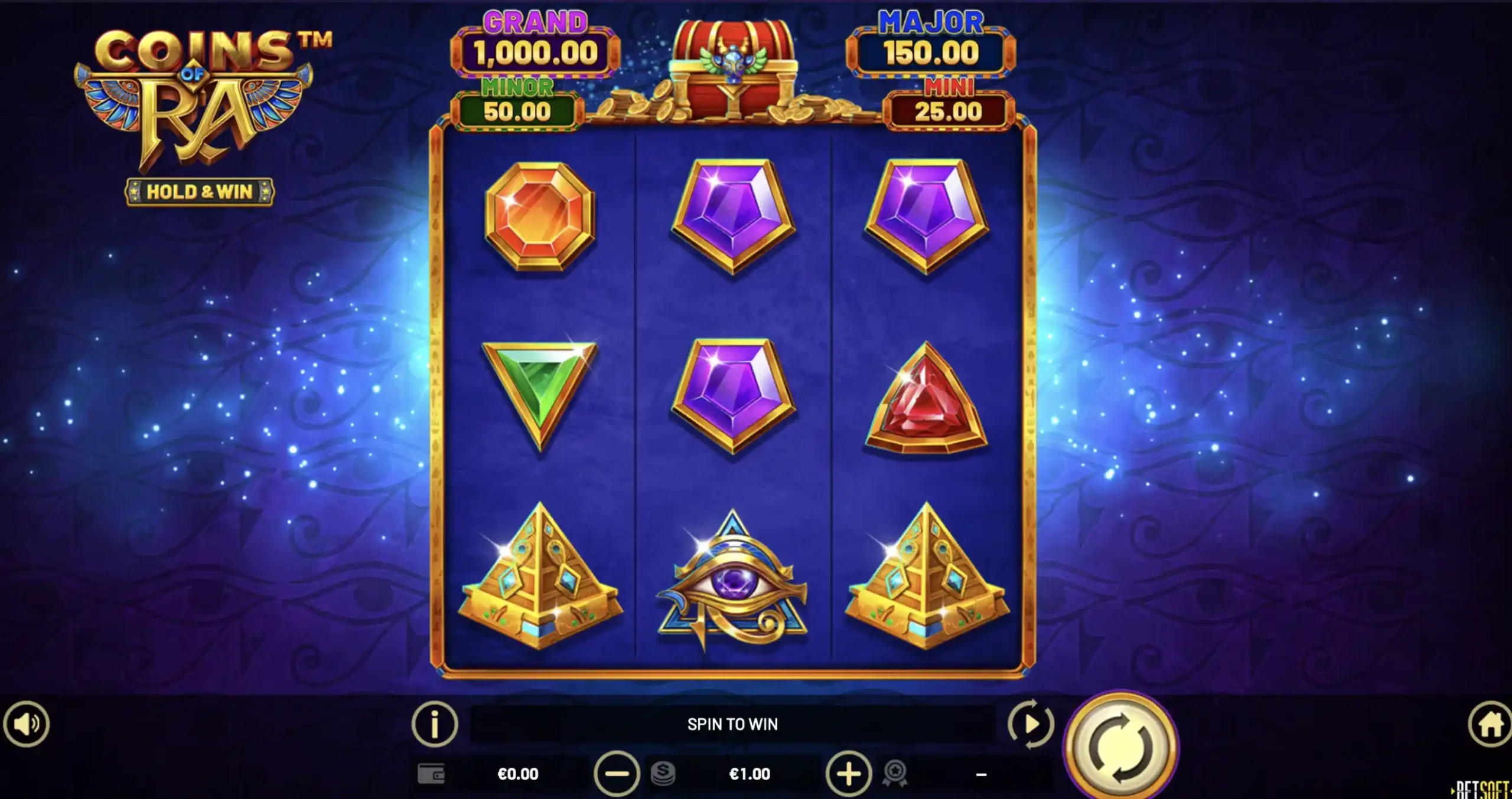 Coins of Ra – Hold & Win